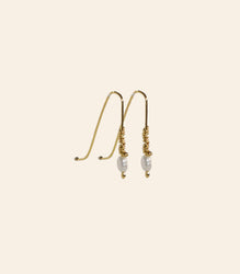 Baby Lure Earrings in Pearl