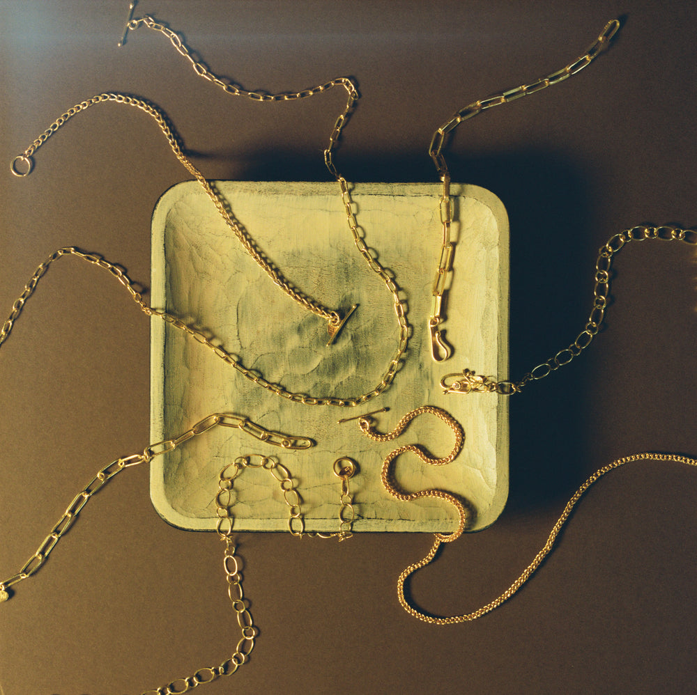 Roman Planished Chain