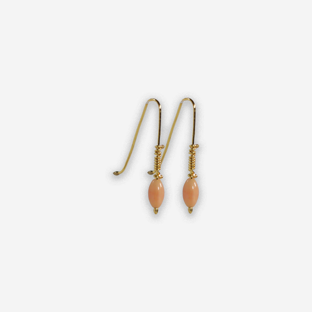 Baby Lure Earrings in Angel Skin Coral