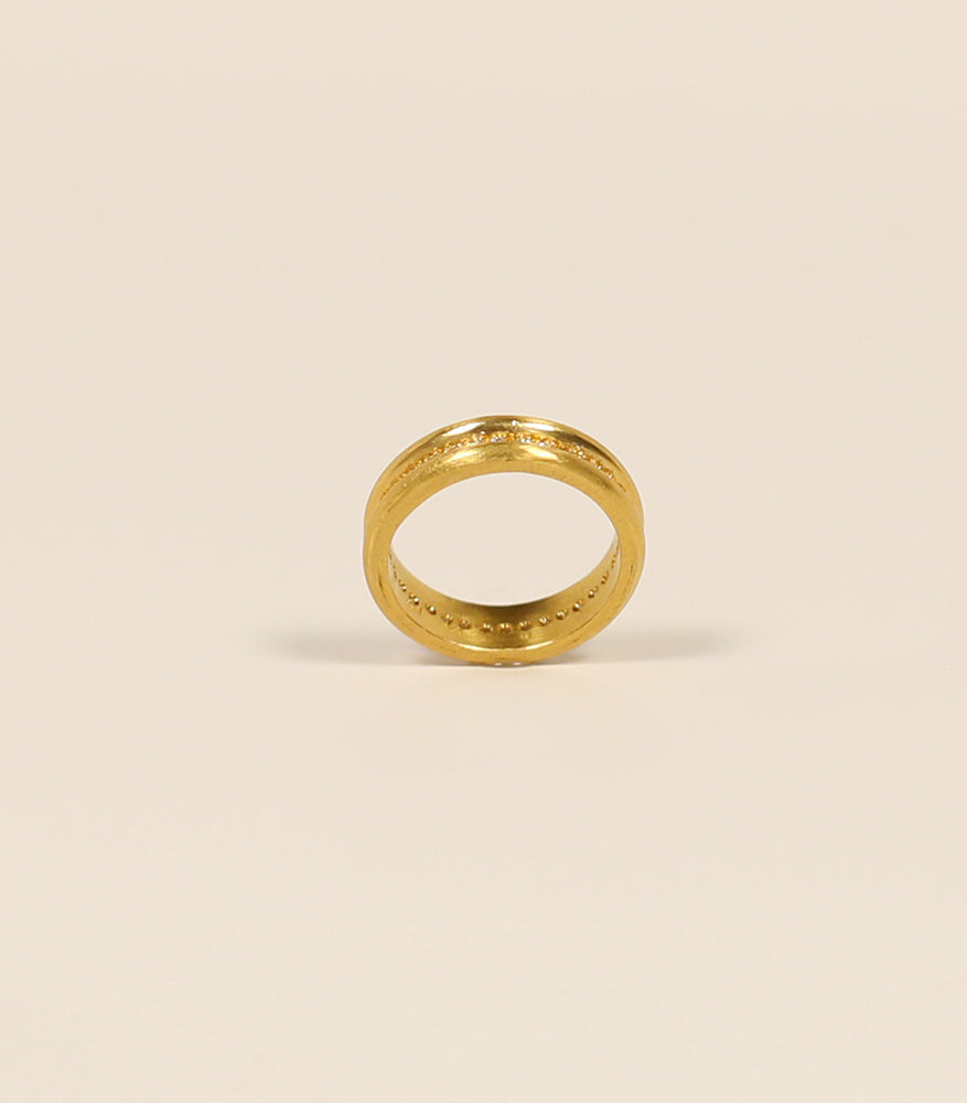 Doric Column Band with Diamonds