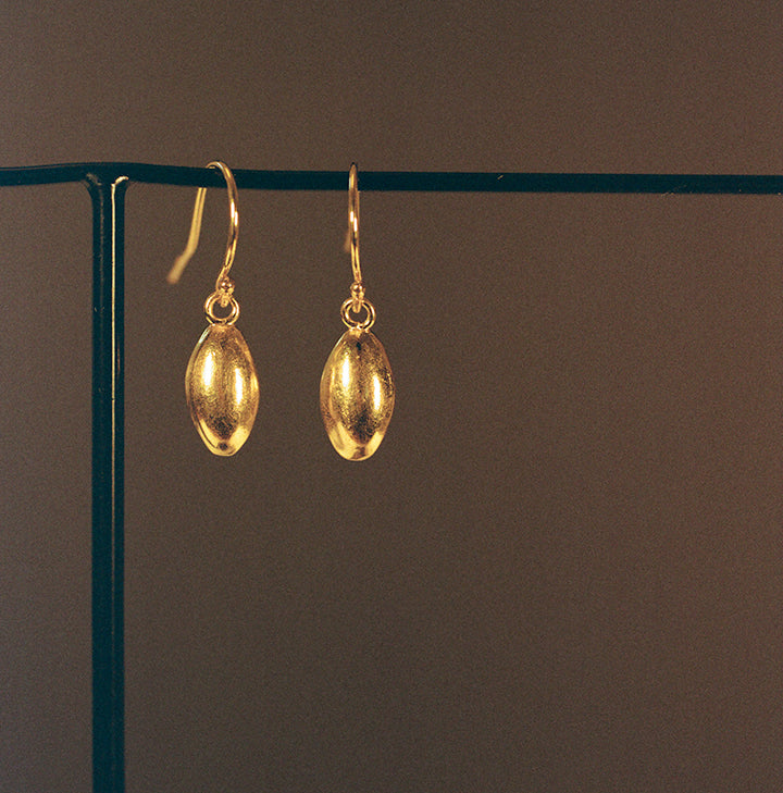 Carob Seed Earrings