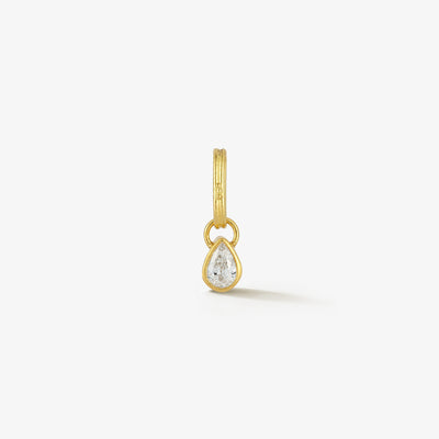Diamond Pear Pendant