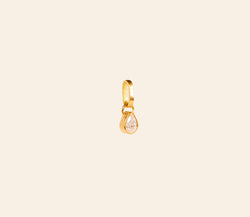 Diamond Pear Pendant
