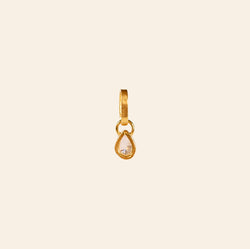 Diamond Pear Pendant