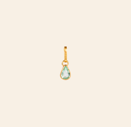 Paraiba Tourmaline Pear Pendant