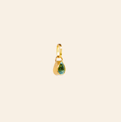Lagoon Tourmaline Pear Pendant