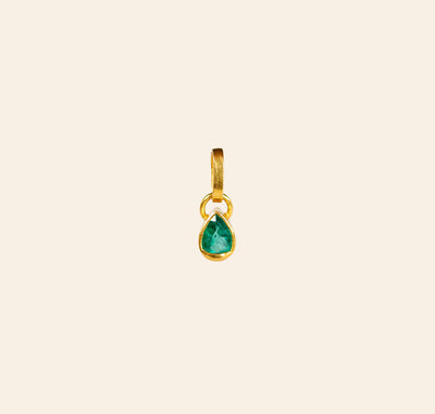 Emerald Pear Pendant