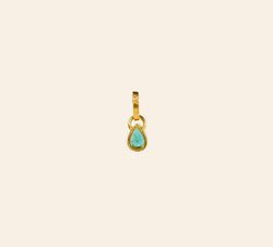 Emerald Pear Pendant