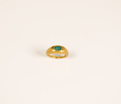 Ptolemaic Ring in Paraiba Tourmaline