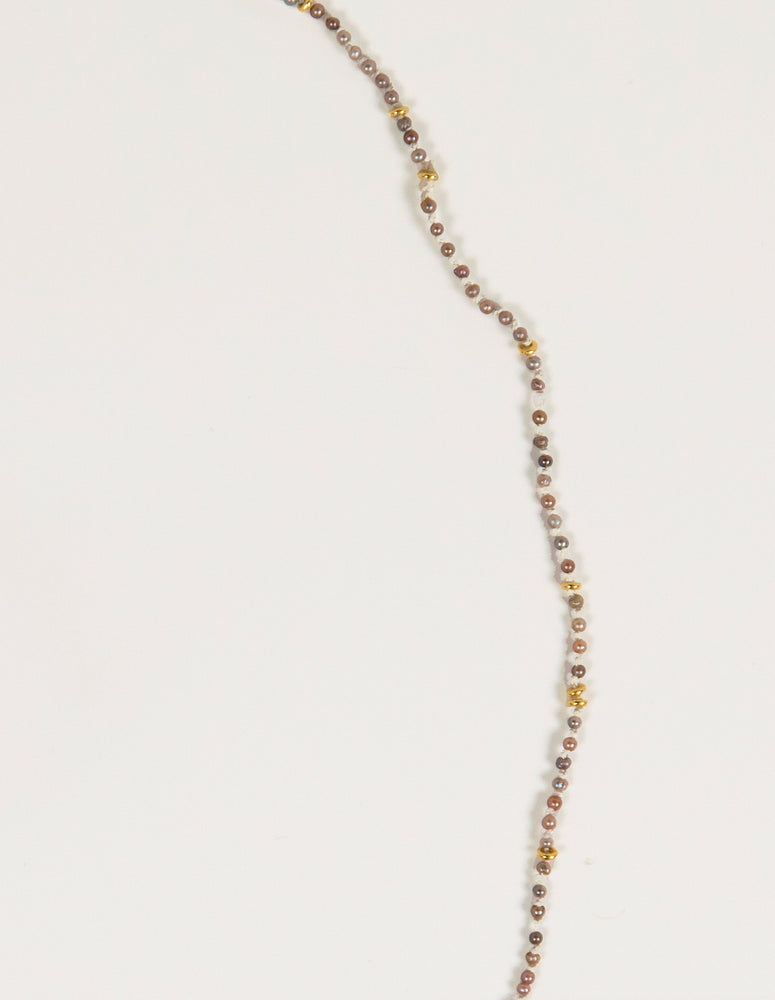 Natural Pearl Abacus Necklace